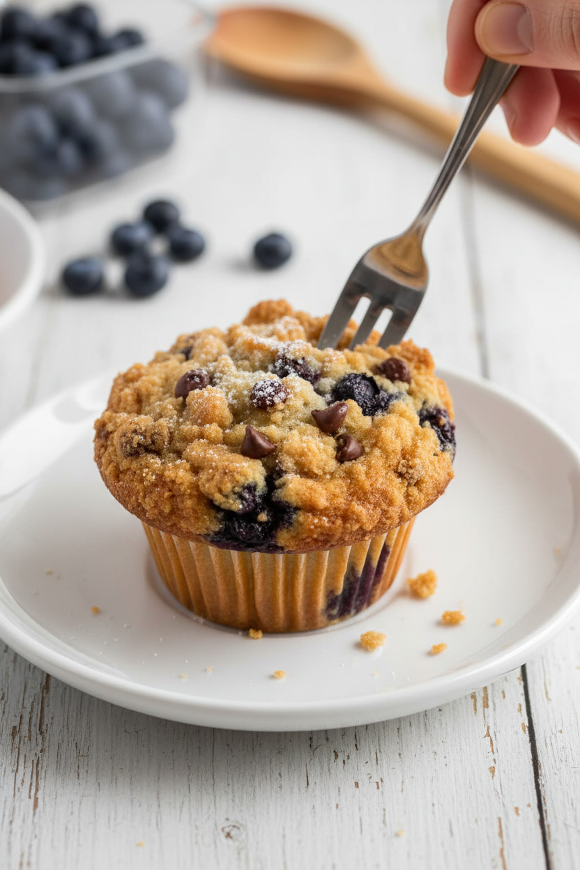Blueberry Chocolate Chip Muffins