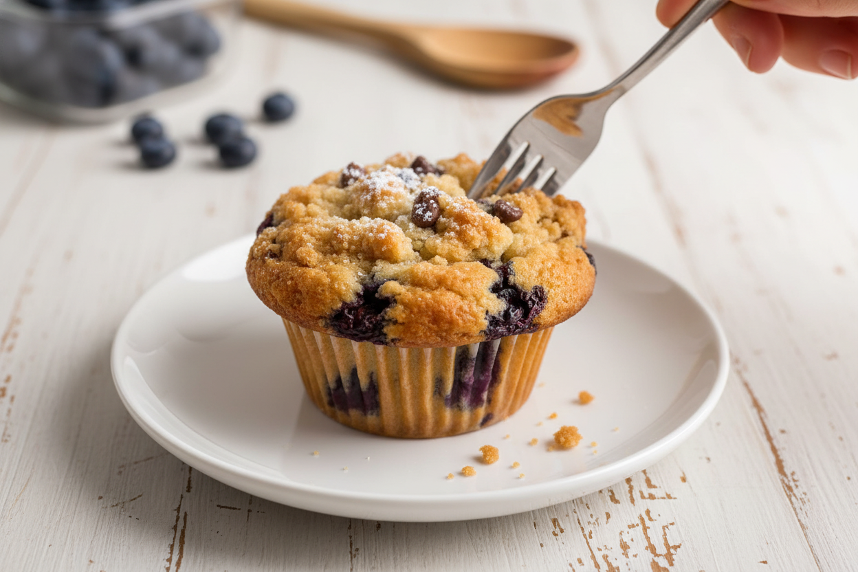 Blueberry Chocolate Chip Muffins