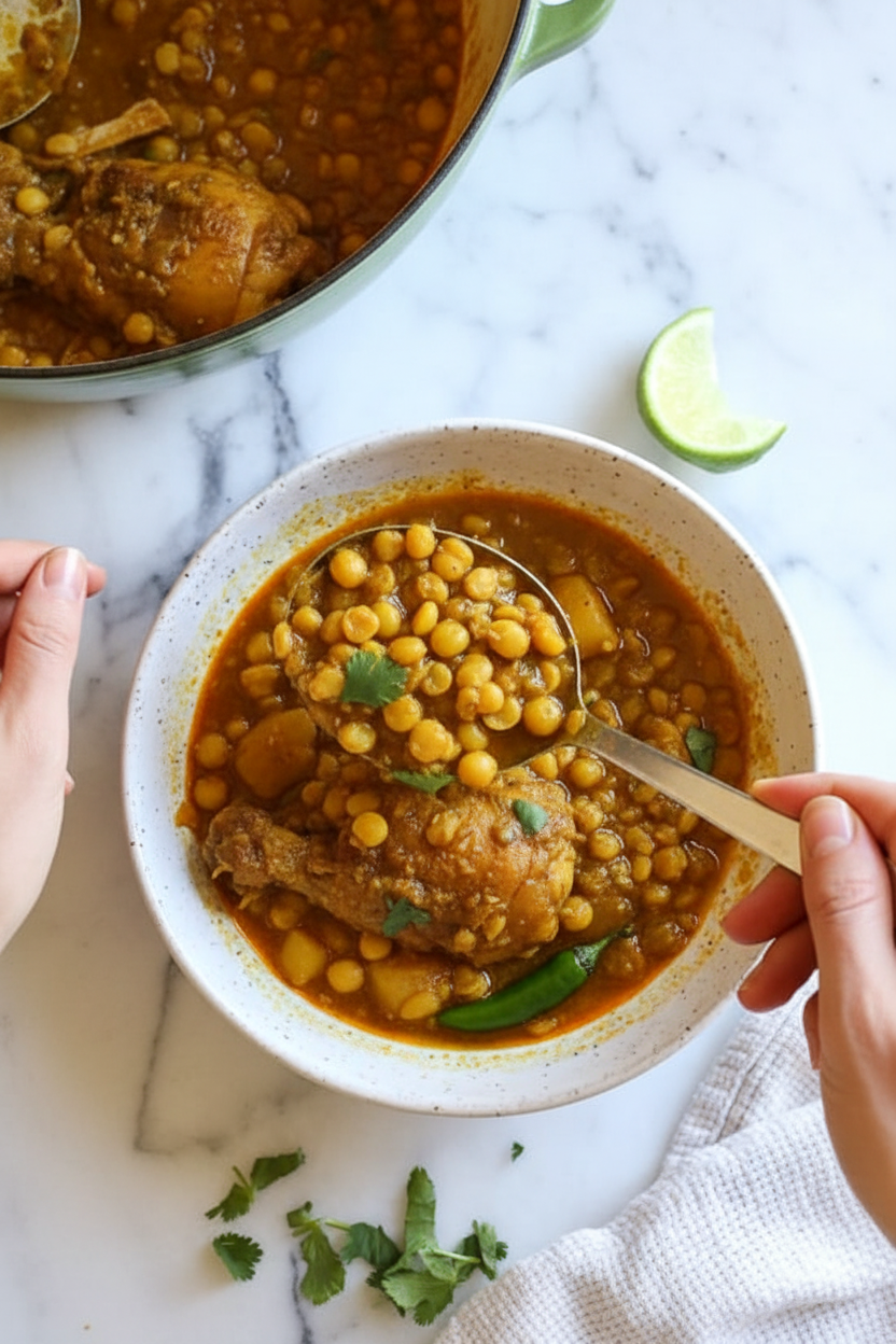 Burma Superstar Chicken Dal Curry