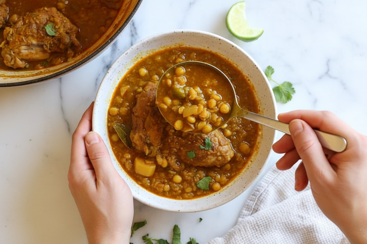 Burma Superstar Chicken Dal Curry