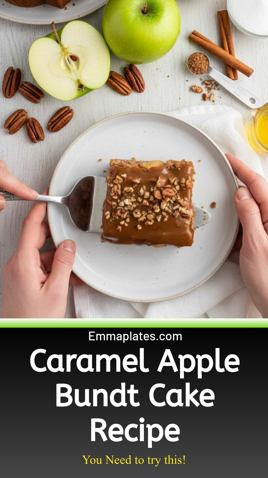 Caramel Apple Bundt Cake