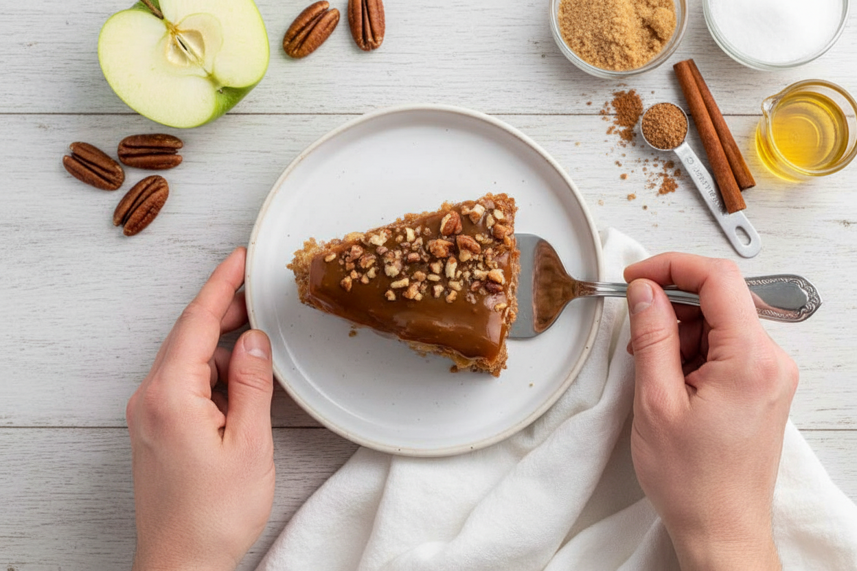 Caramel Apple Bundt Cake Recipe