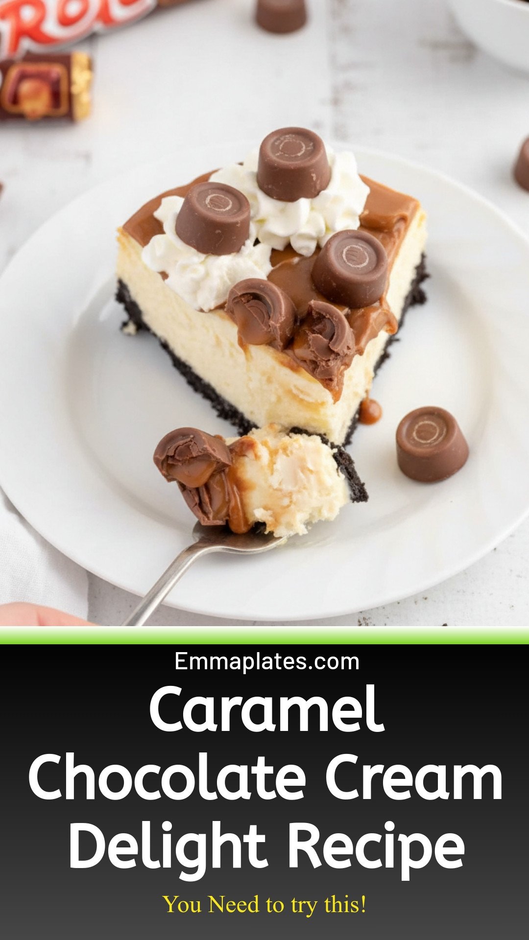 Caramel Chocolate Cream Delight