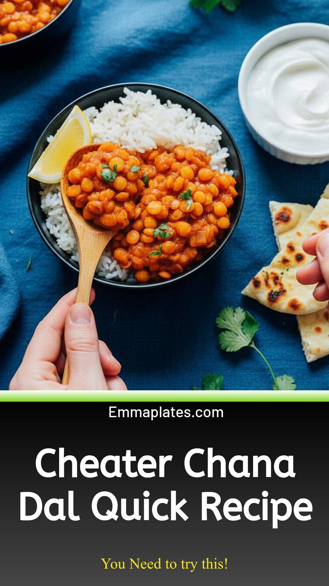 Cheater's Chana Dal