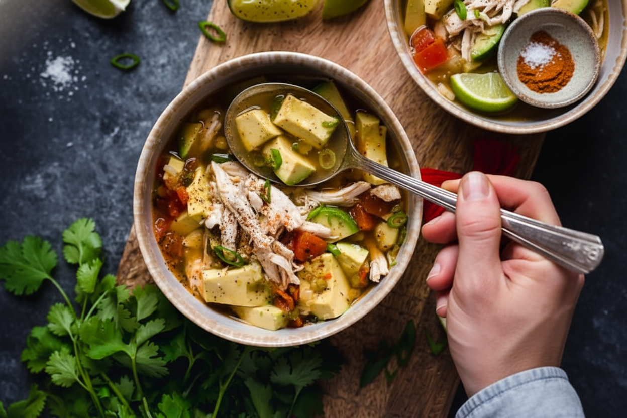Chicken and Avocado Soup | Easy & Delicious Soup Recipe