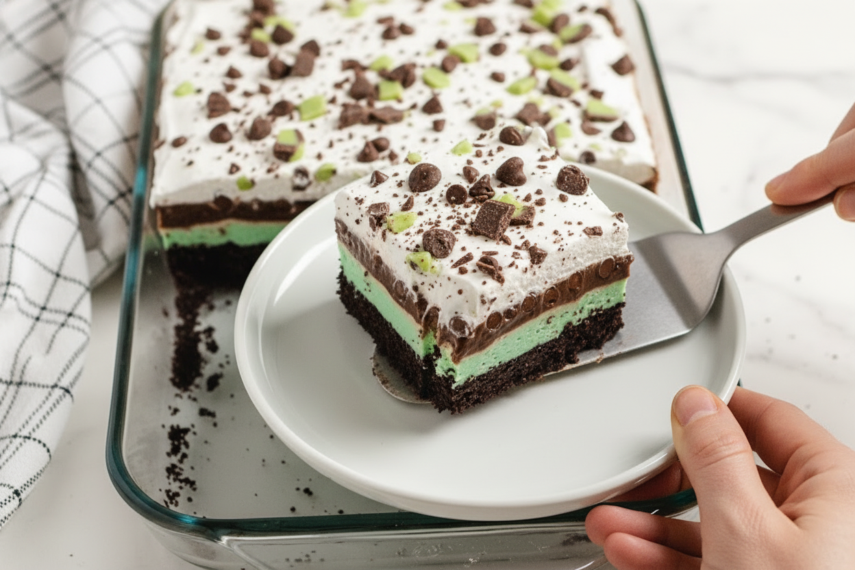 Chocolate Mint Lasagna Recipe Easy Dessert