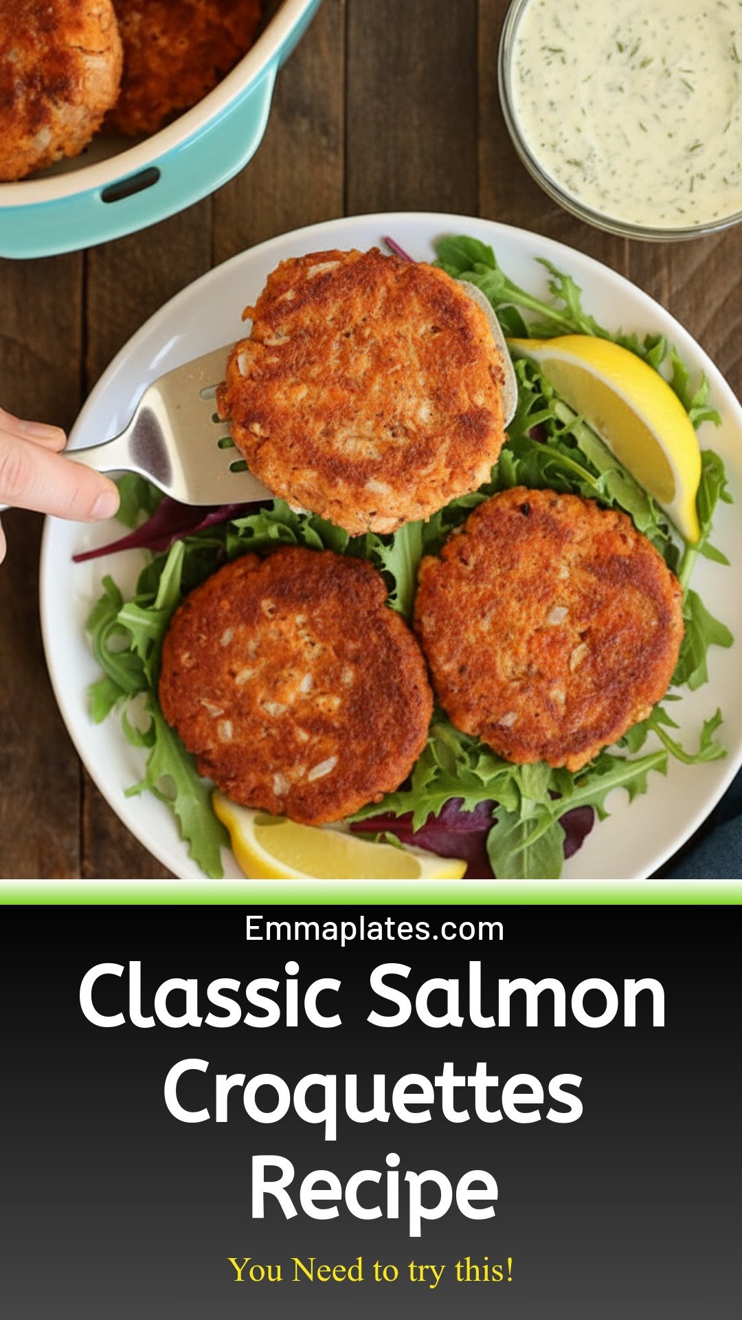 Classic Salmon Croquettes