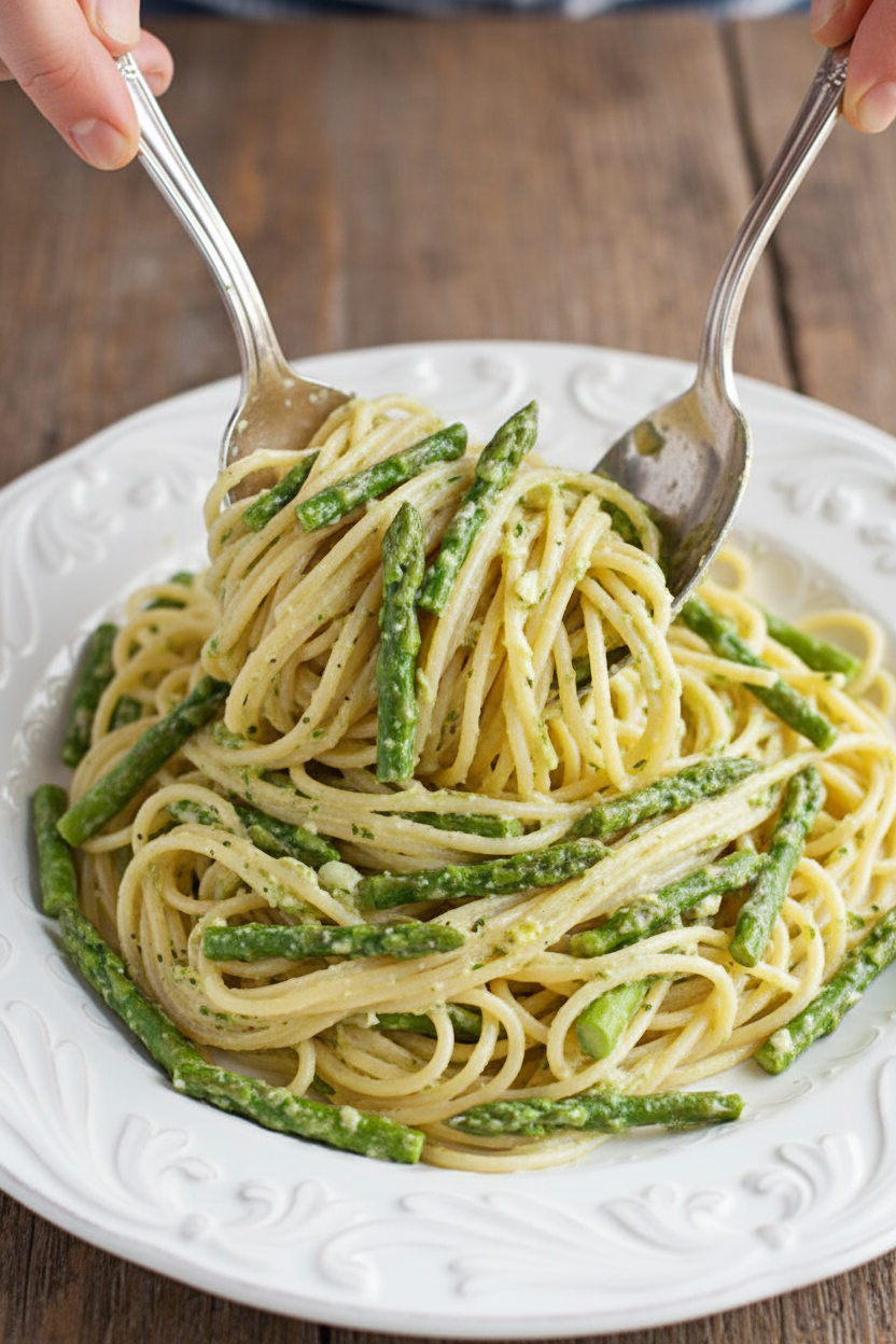 Pasta with Asparagus