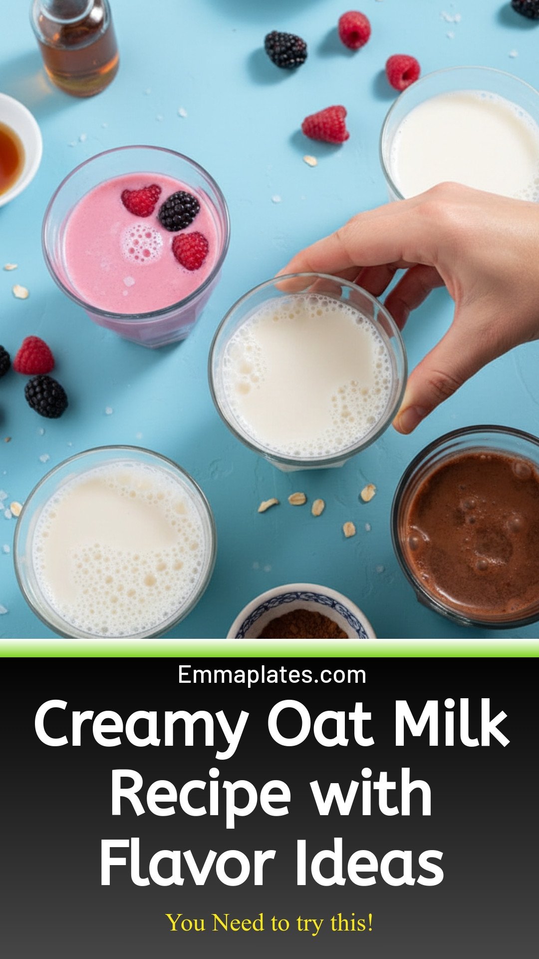 How to Make Creamy Oat Milk (+ Flavor Options)