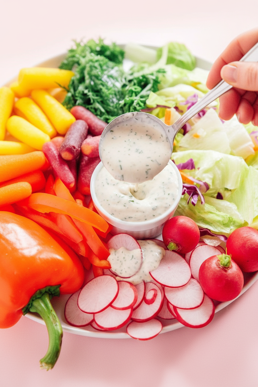 Vegan Ranch Dressing (With Tofu!)