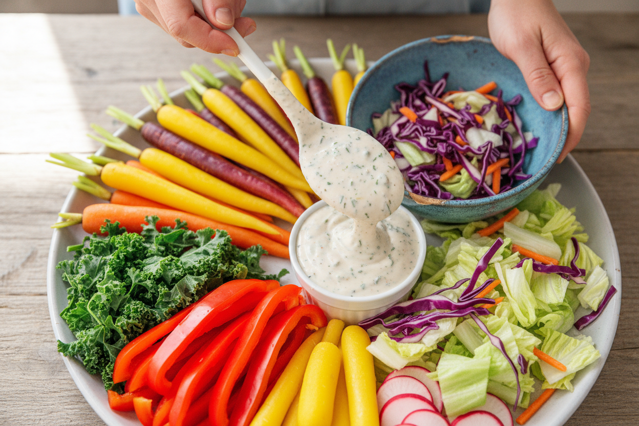Vegan Ranch Dressing (With Tofu!)