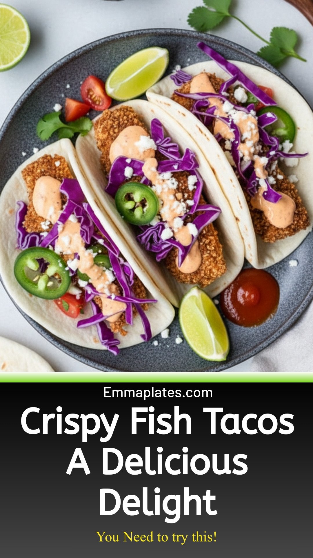 Crispy Fish Taco Delight