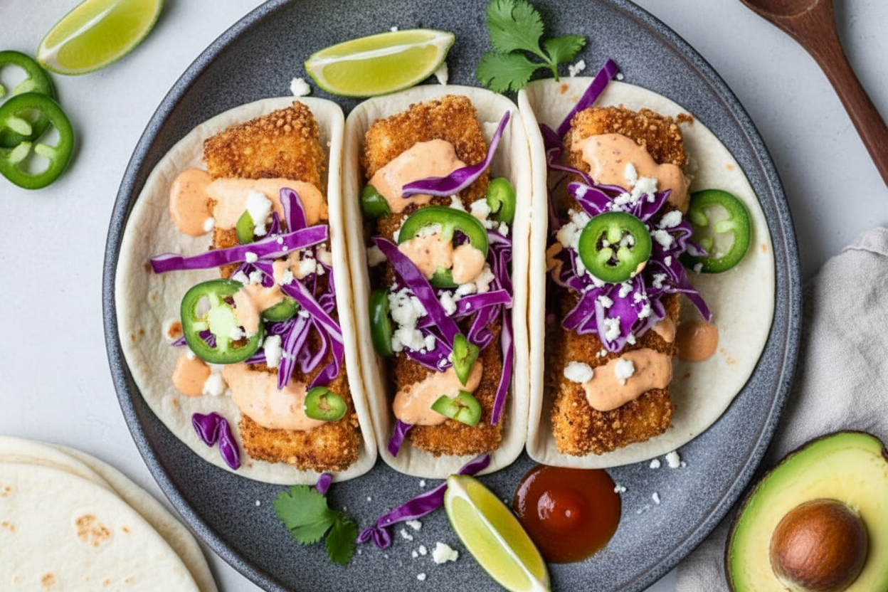 Crispy Fish Taco Delight