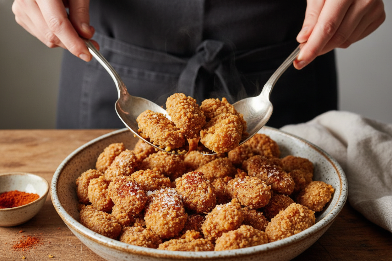 Crispy Tahini Butter Beans