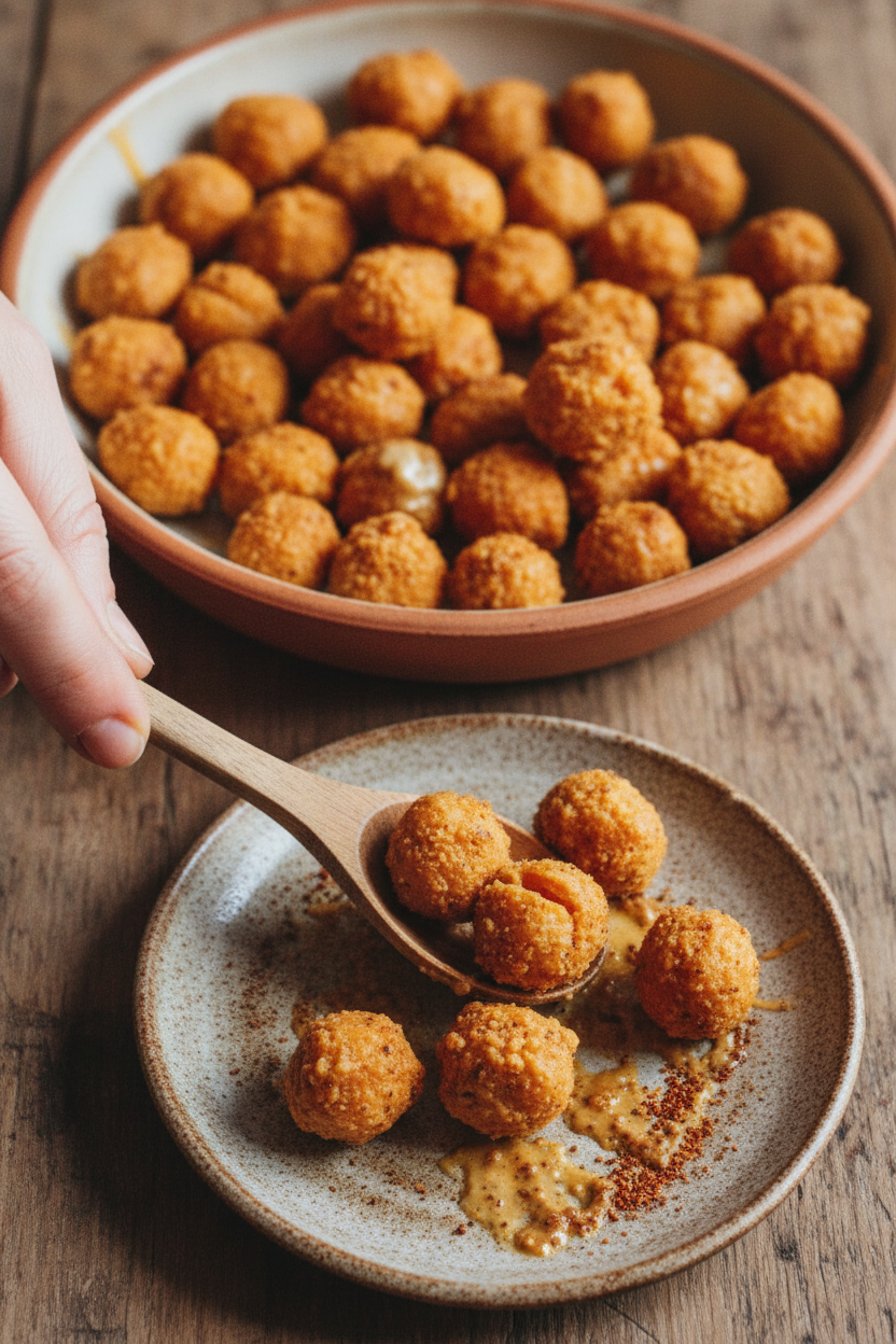 Crispy Tahini Chickpeas