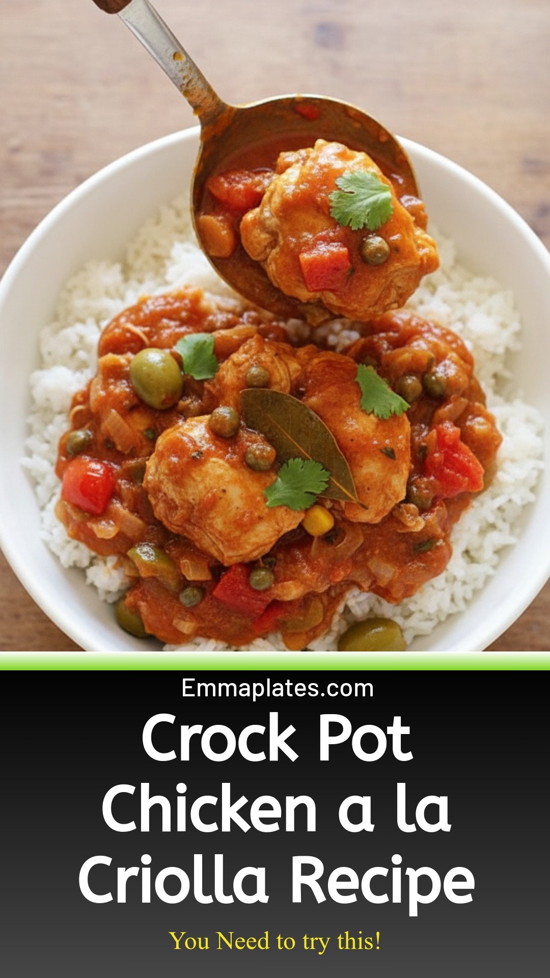 Crock Pot Chicken a la Criolla