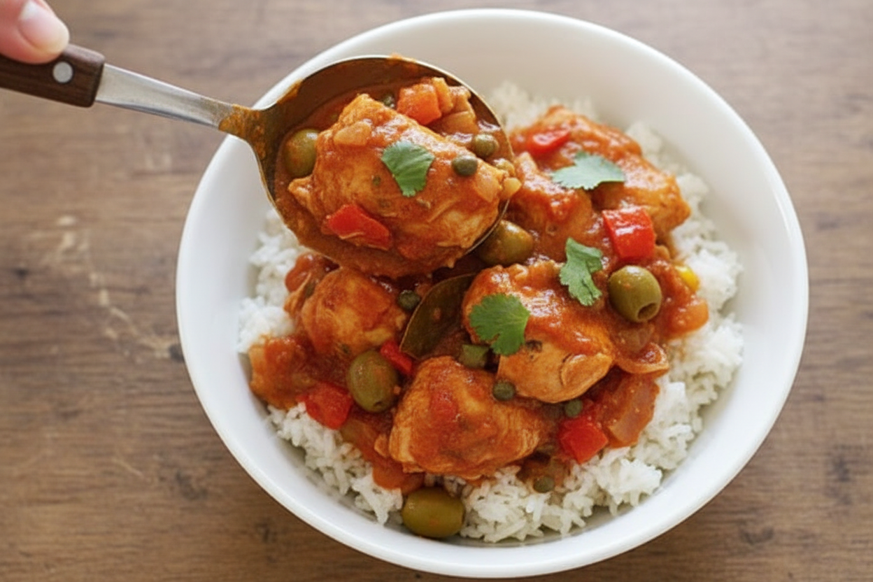 Crock Pot Chicken a la Criolla