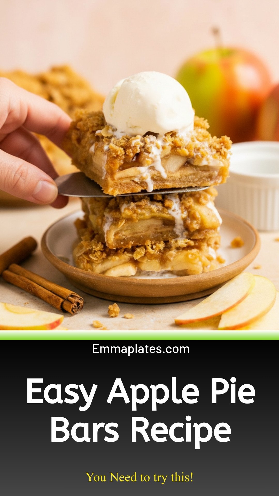 Apple Pie Bars Recipe