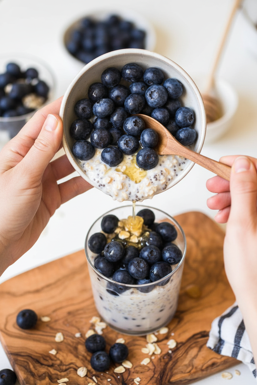 Blueberry Overnight Oats