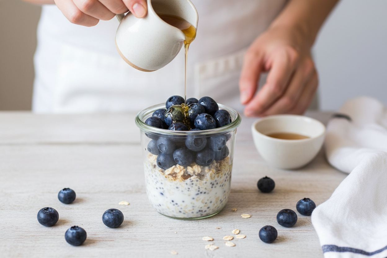 Blueberry Overnight Oats