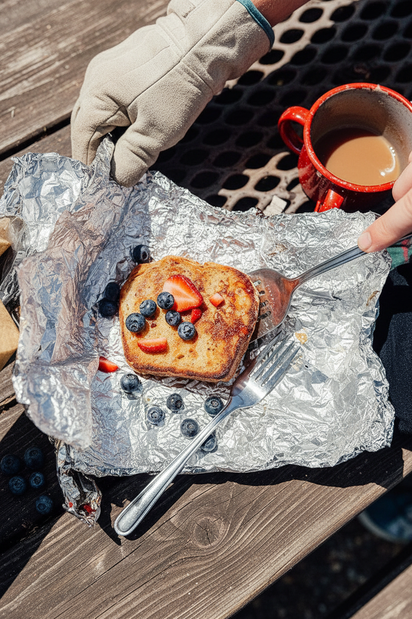 Campfire French Toast (Easy Foil Packet Recipe!)