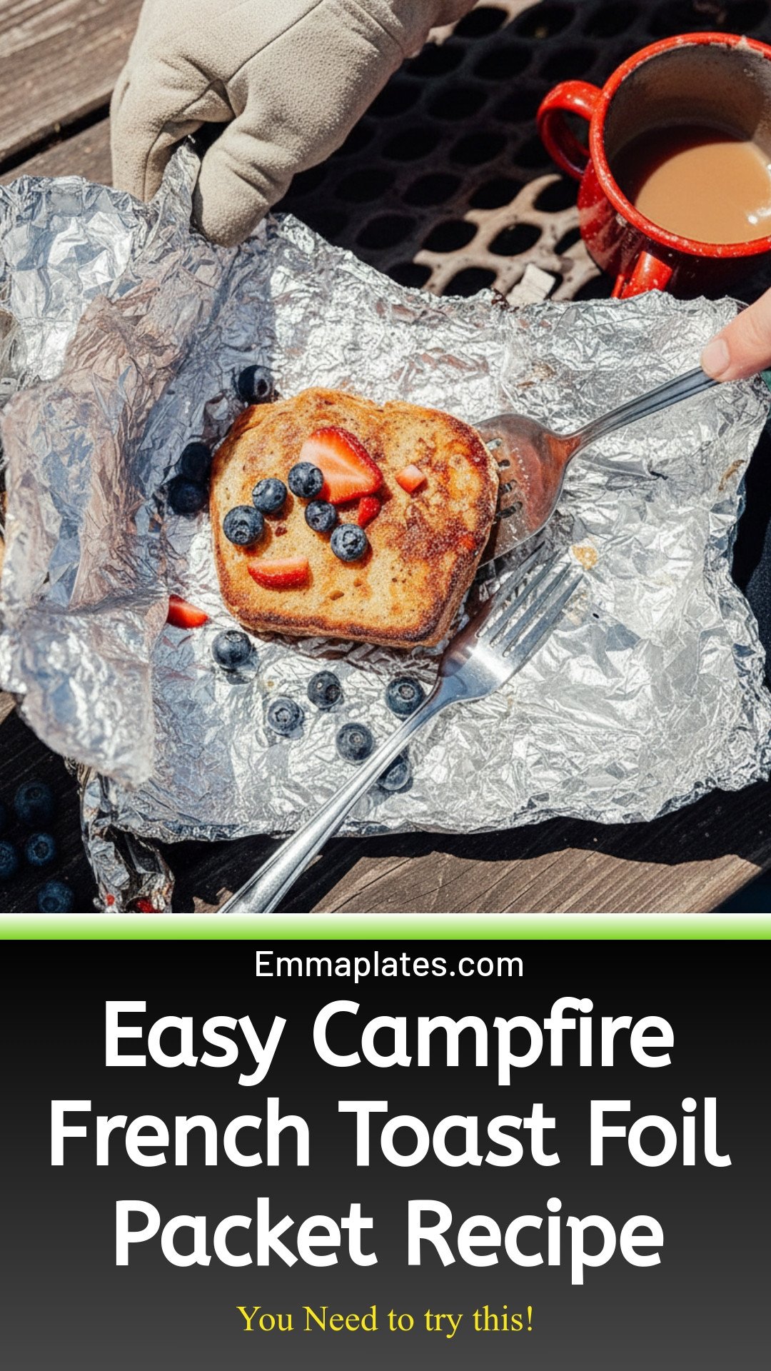 Campfire French Toast (Easy Foil Packet Recipe!)