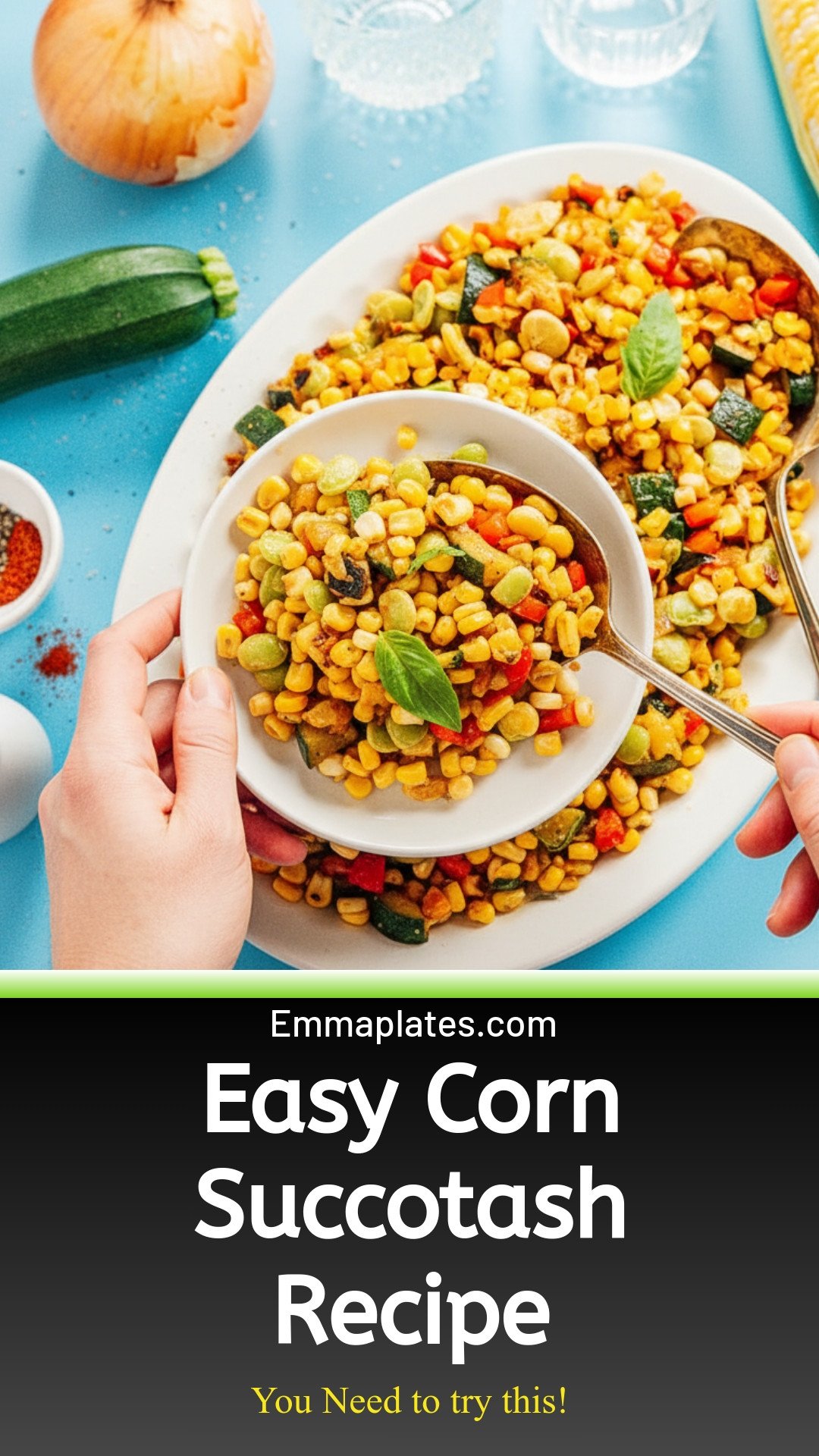 Easy Corn Succotash