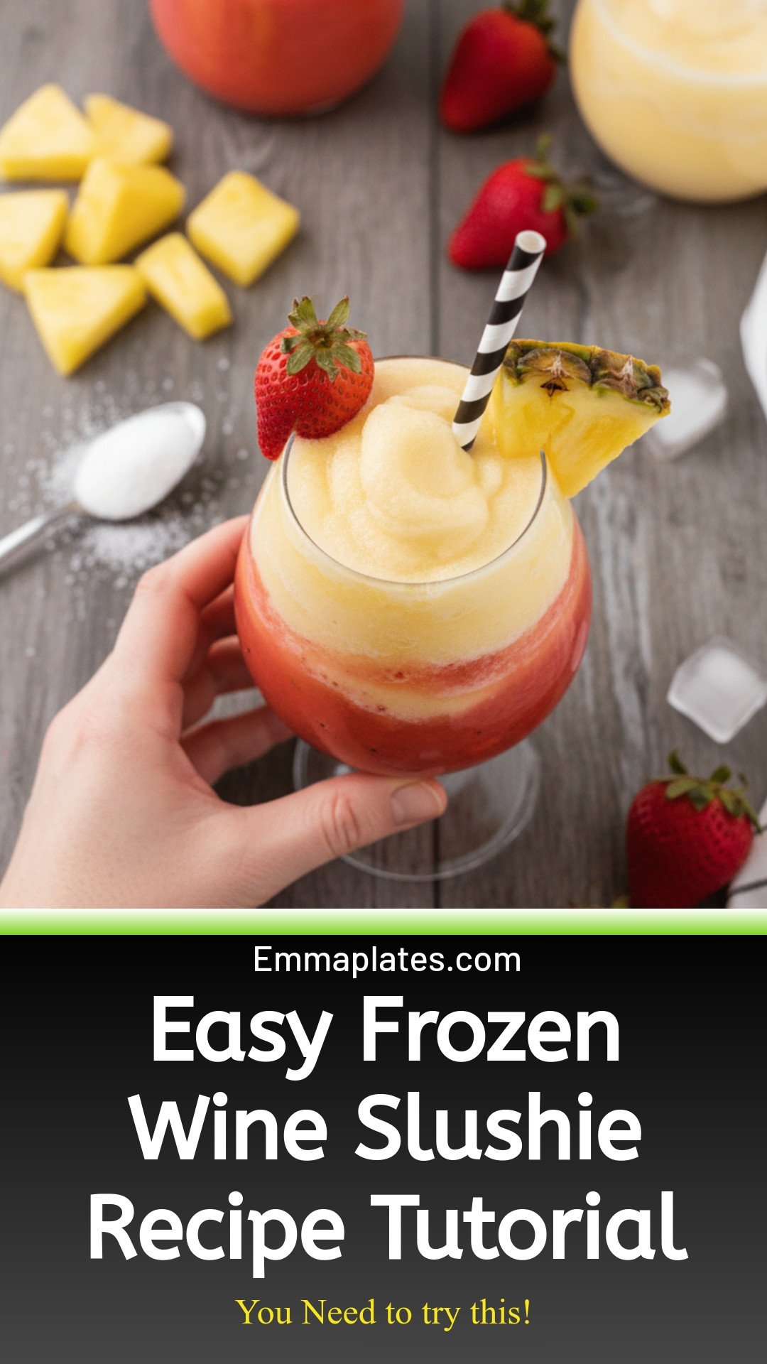 Frozen Wine Slushie Recipe