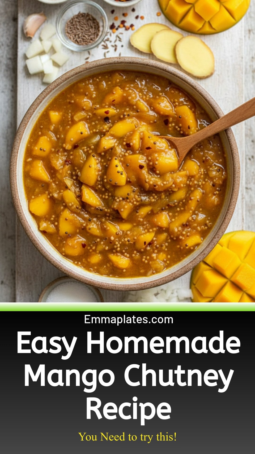 The Easiest Homemade Mango Chutney