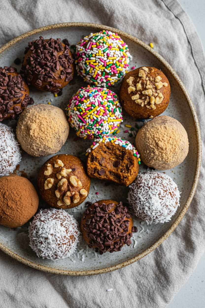 No-Bake Pumpkin Fudge Bites