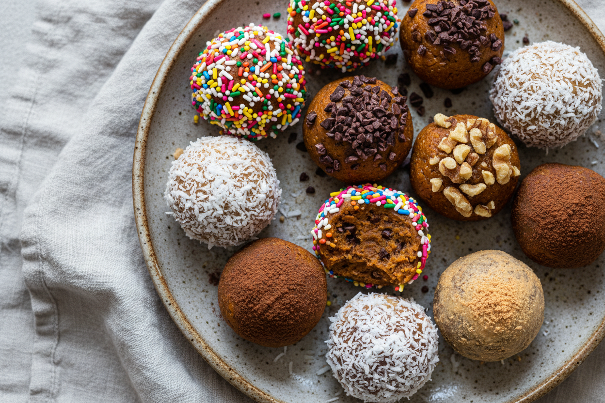 No-Bake Pumpkin Fudge Bites