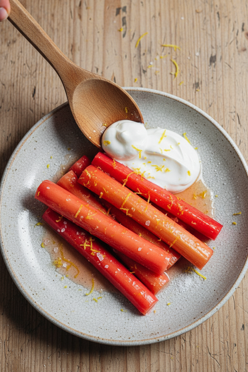 How To Make Roasted Rhubarb (Easy Rhubarb Recipe)
