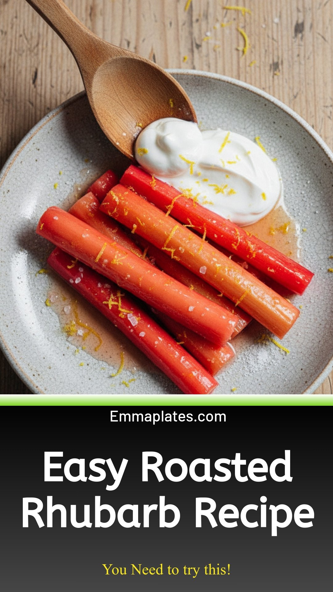 How To Make Roasted Rhubarb (Easy Rhubarb Recipe)