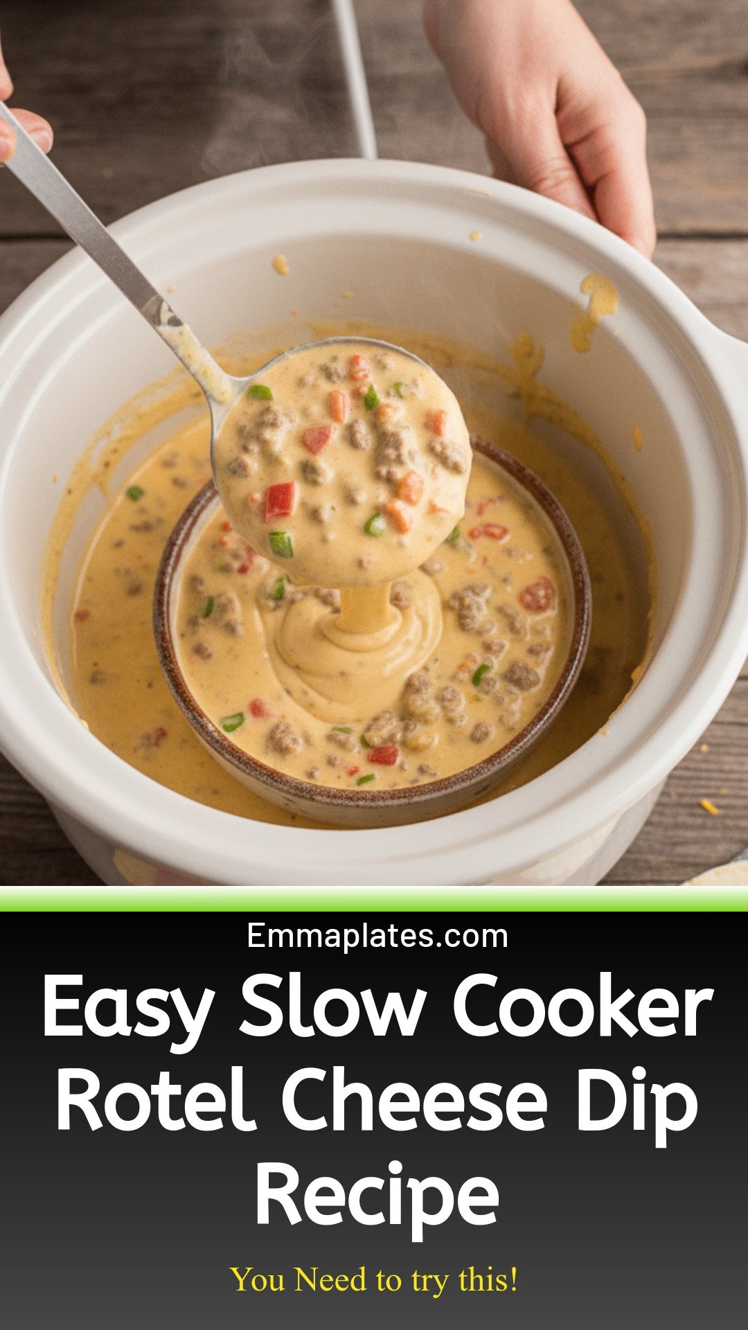 Slow Cooker Rotel Dip