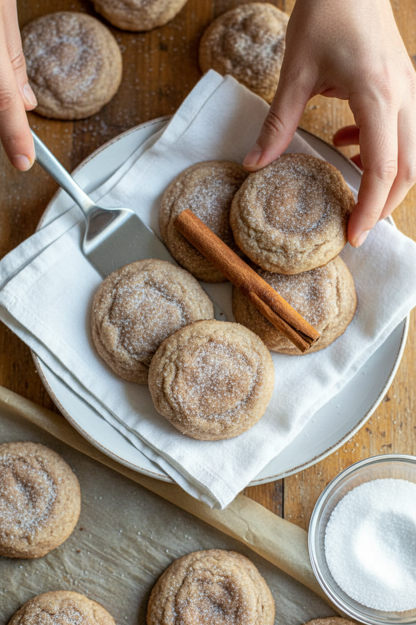 5-ingredient Snickerdoodle Cheesecake Cookies Recipe