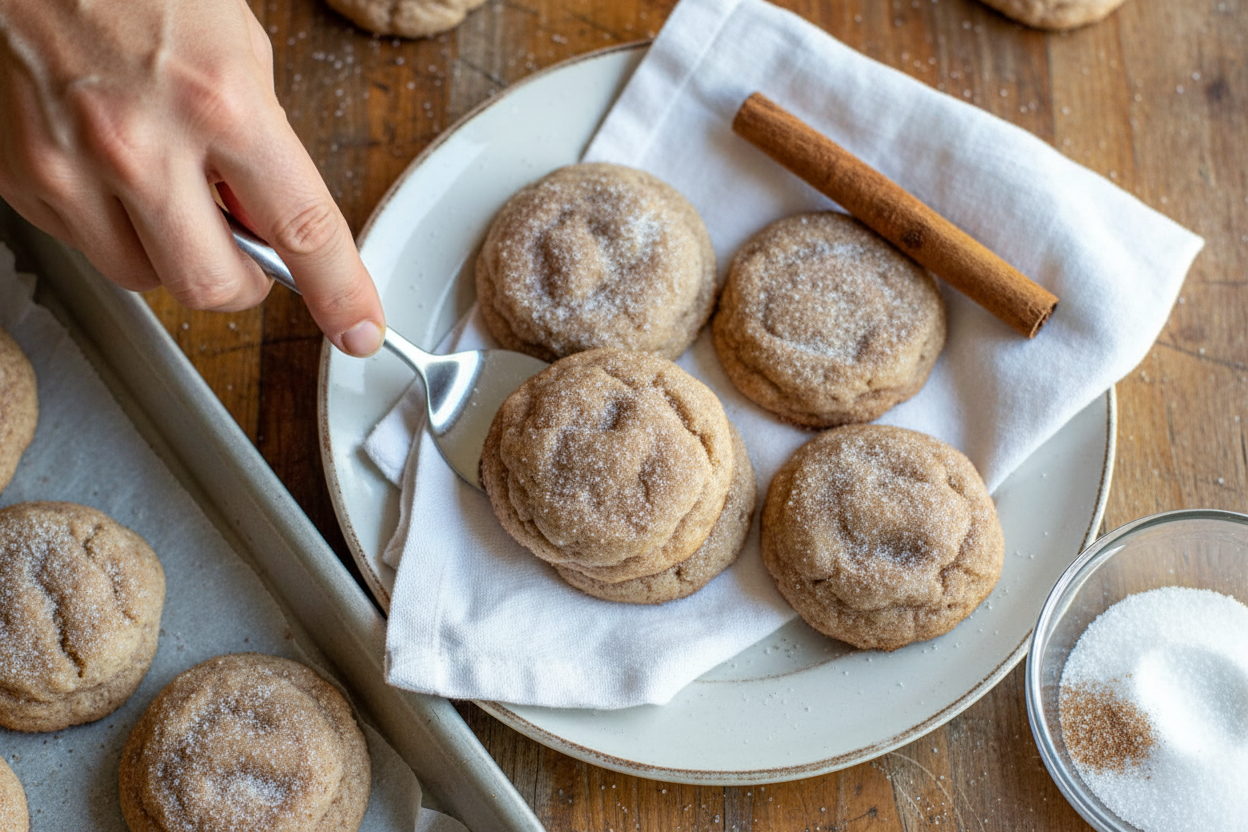 5-ingredient Snickerdoodle Cheesecake Cookies Recipe