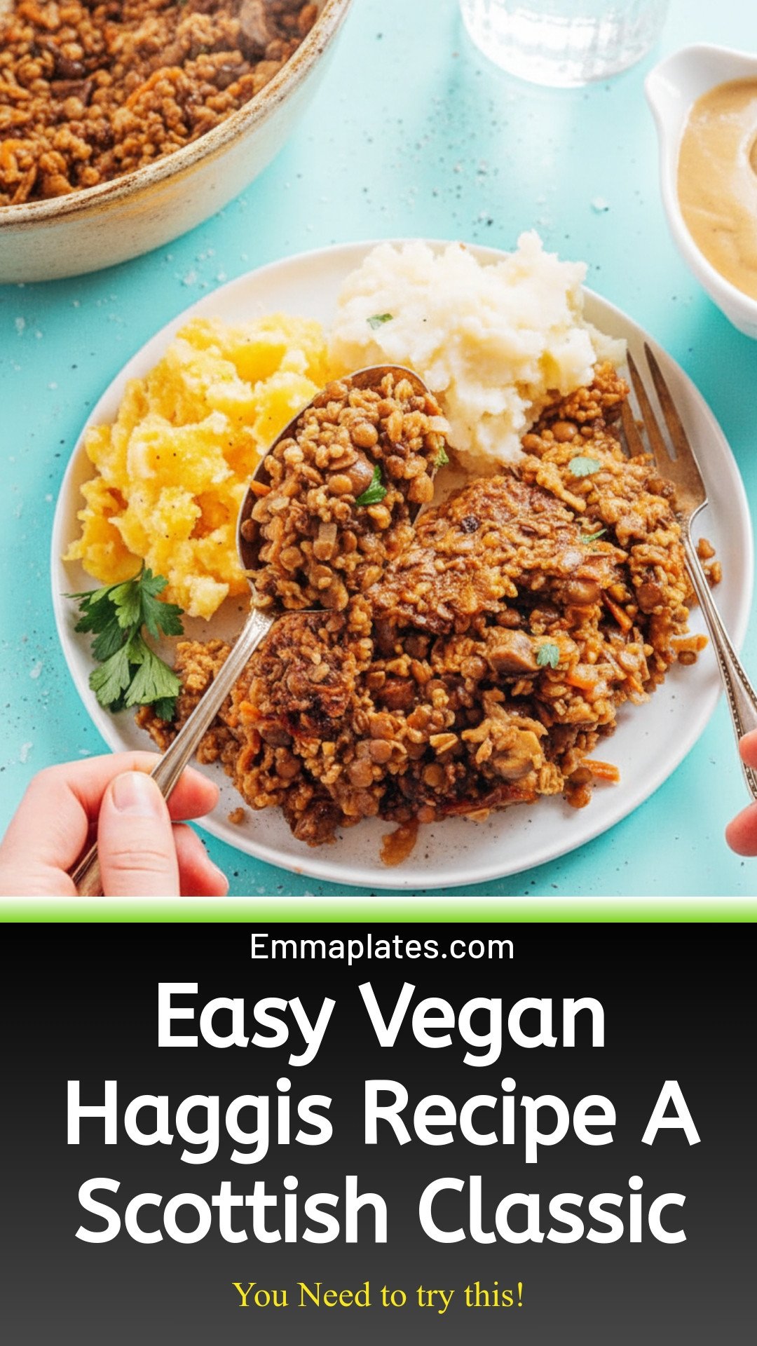 Easy Vegan Haggis Recipe (Scottish Classic)