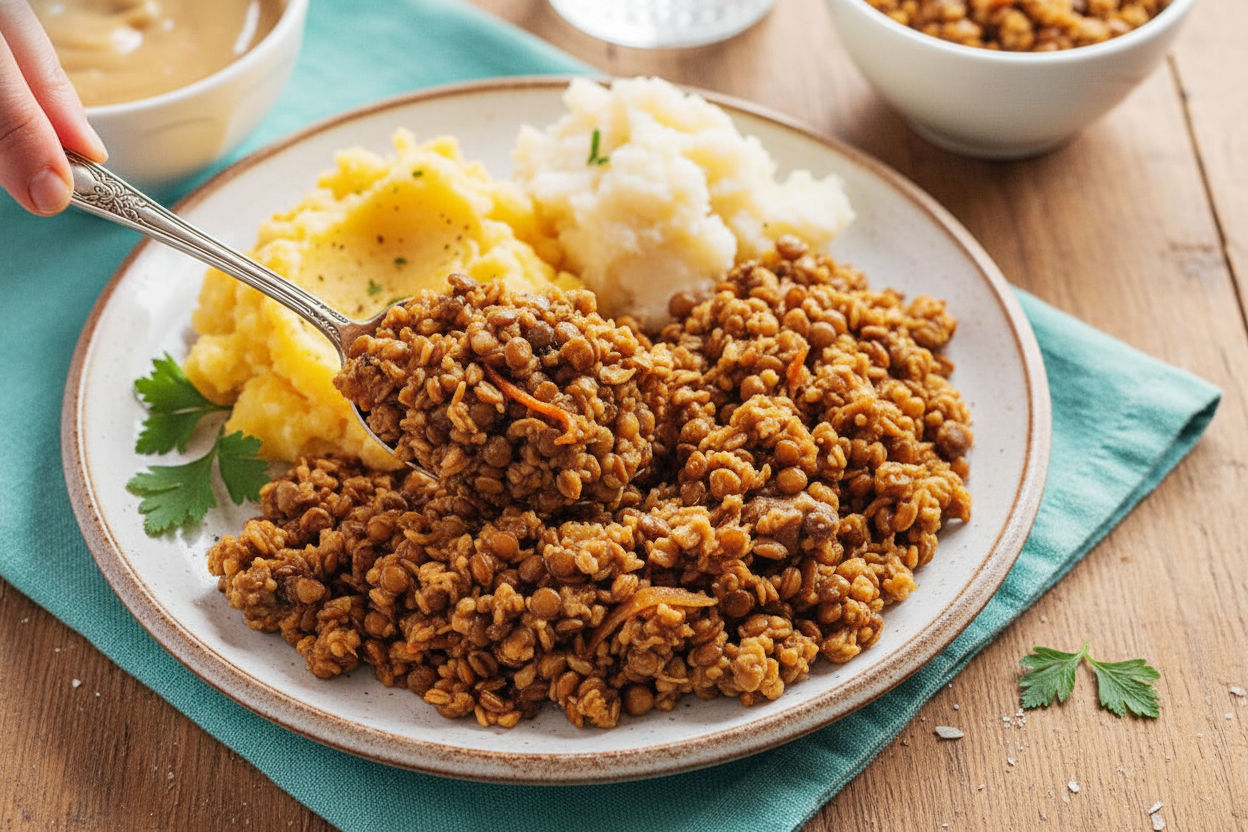 Easy Vegan Haggis Recipe (Scottish Classic)