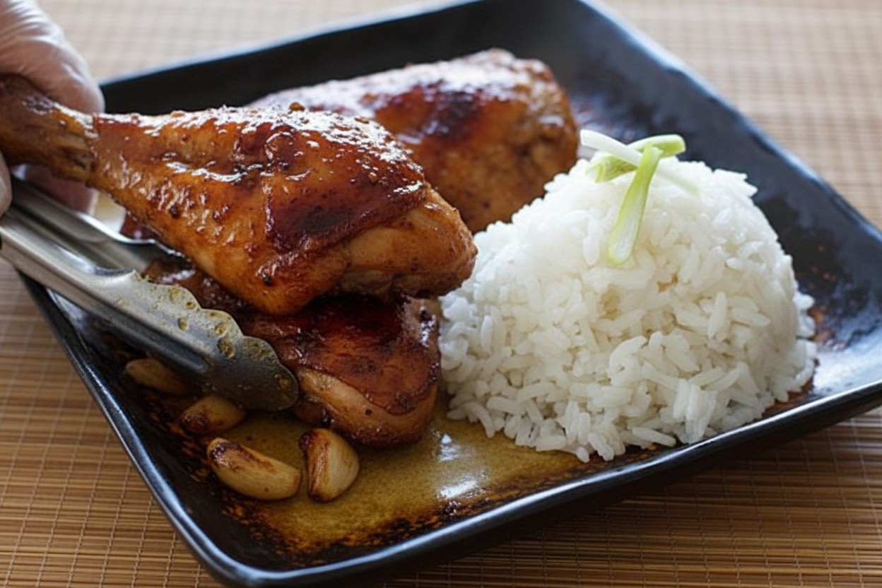 Five Spice Roasted Chicken Legs