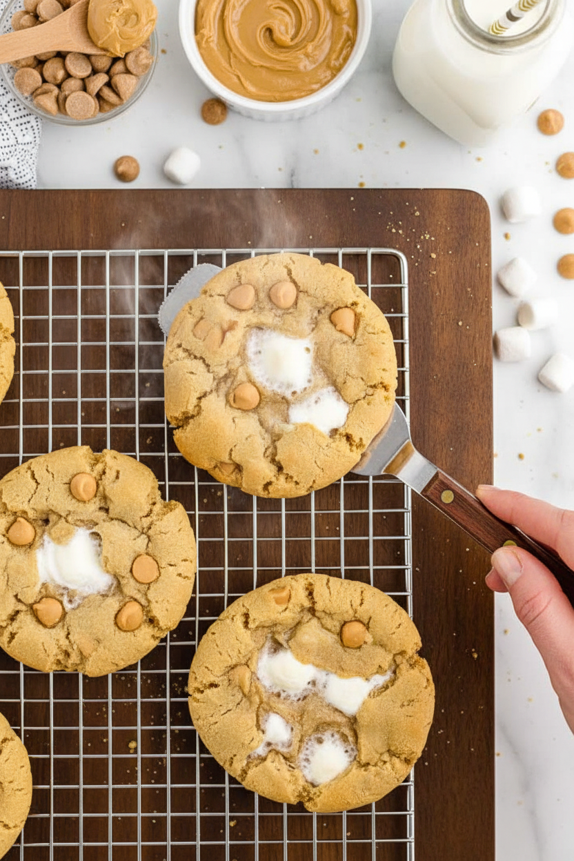 Fluffernutter Cookies