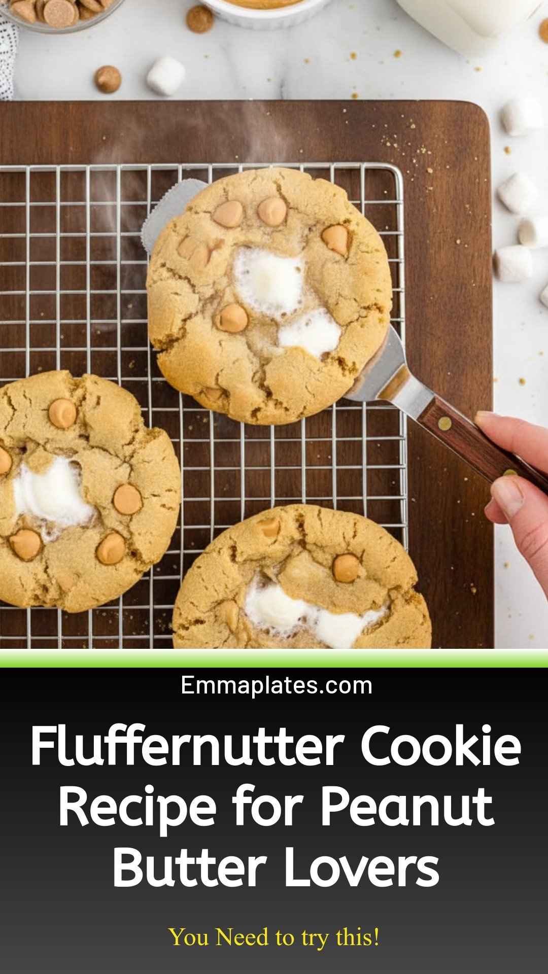 Fluffernutter Cookies