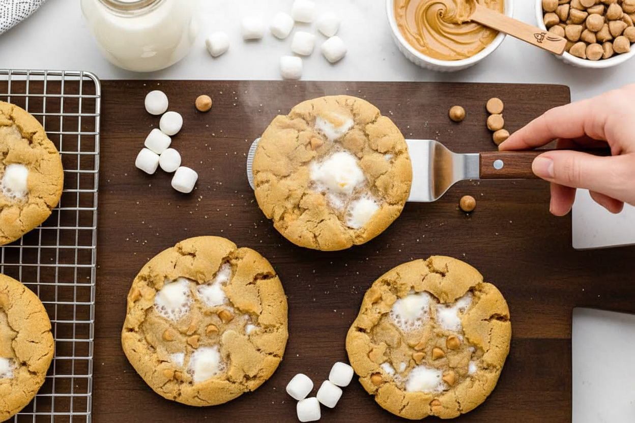 Fluffernutter Cookie Recipe for Peanut Butter Lovers