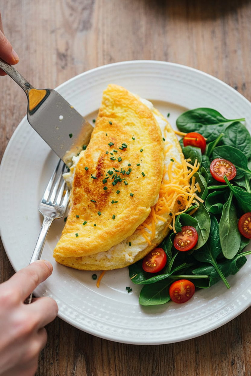 Foolproof Fluffy Soufflé Omelette