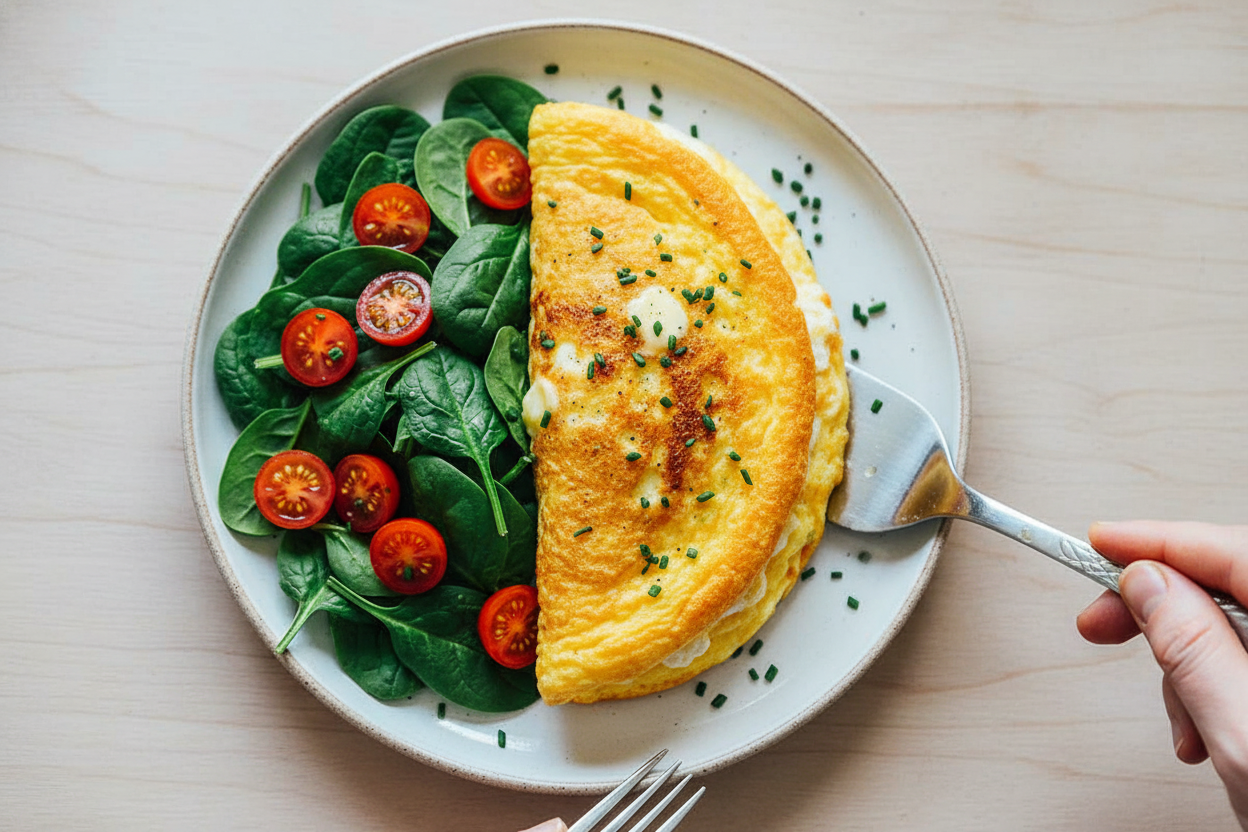 Foolproof Fluffy Soufflé Omelette