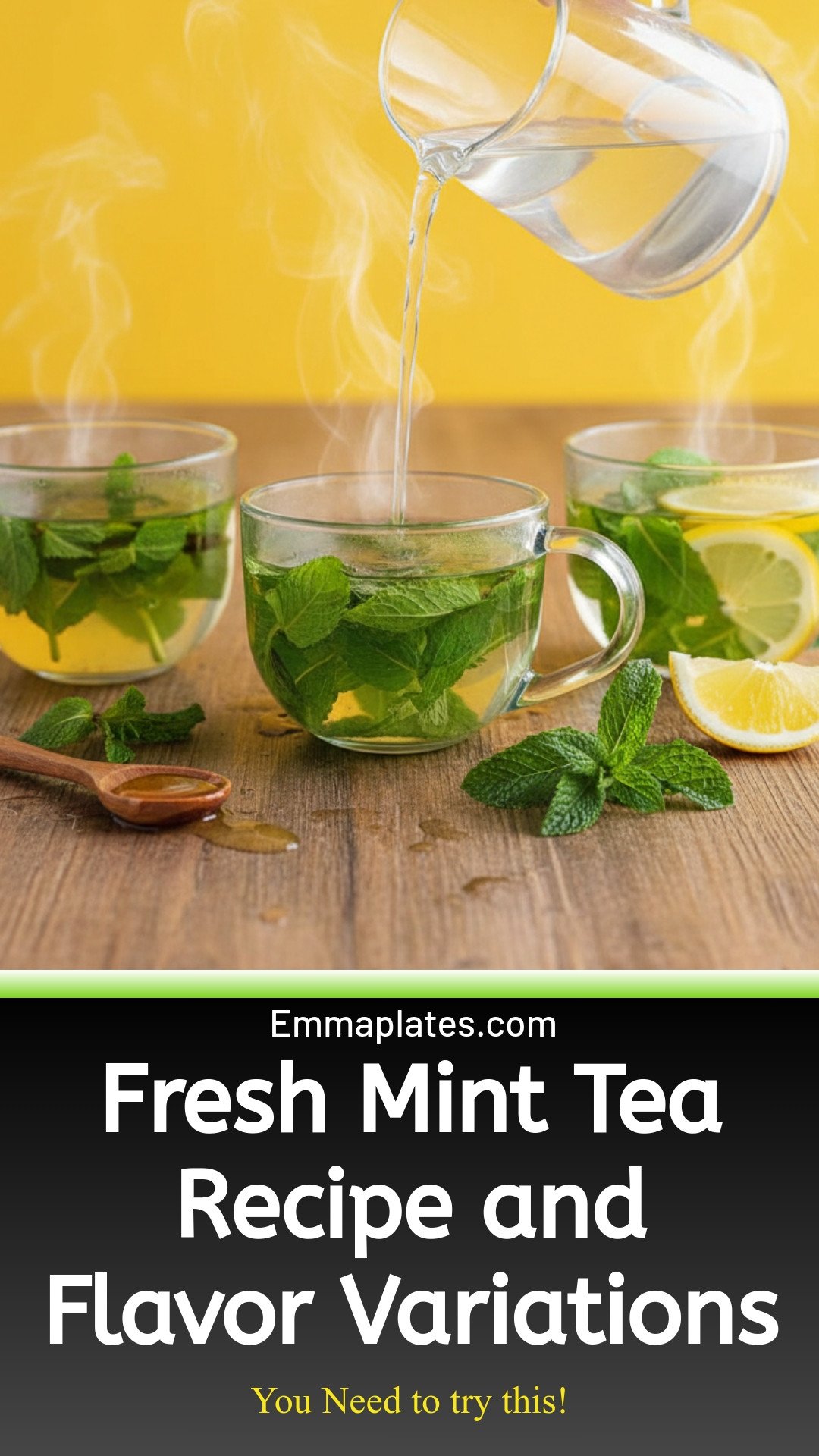 How to Make Fresh Mint Tea (+ Flavor Options)
