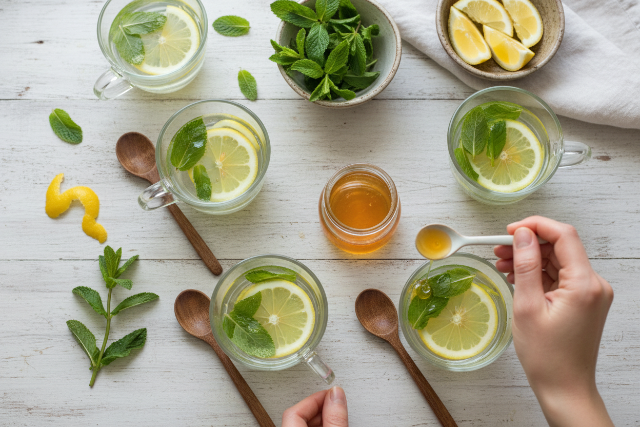 How to Make Fresh Mint Tea (+ Flavor Options)