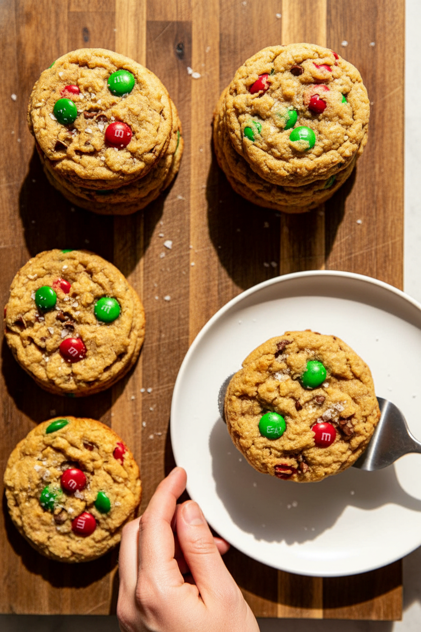 Giant Festive Holiday Cookies