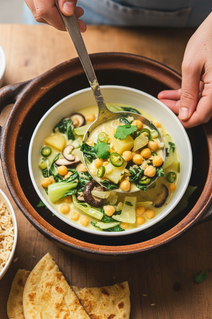 Filipino Veggies in Coconut (Ginataang Gulay)