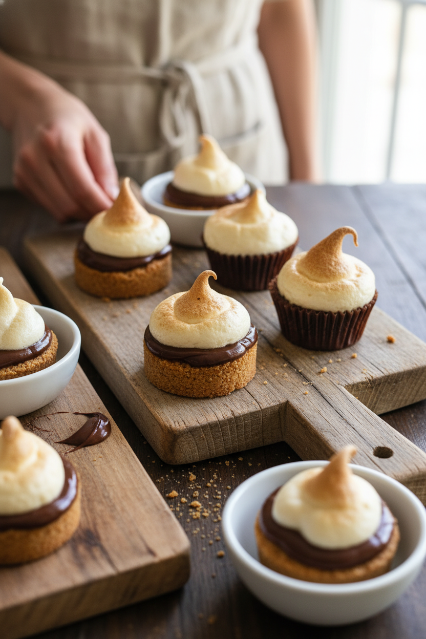 Gluten-Free S'mores Tartlets