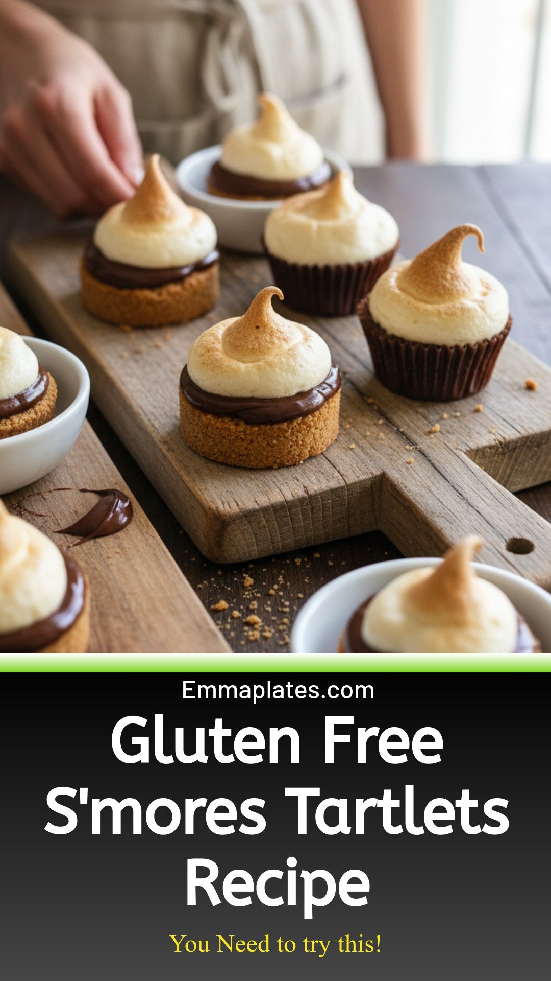 Gluten-Free S'mores Tartlets